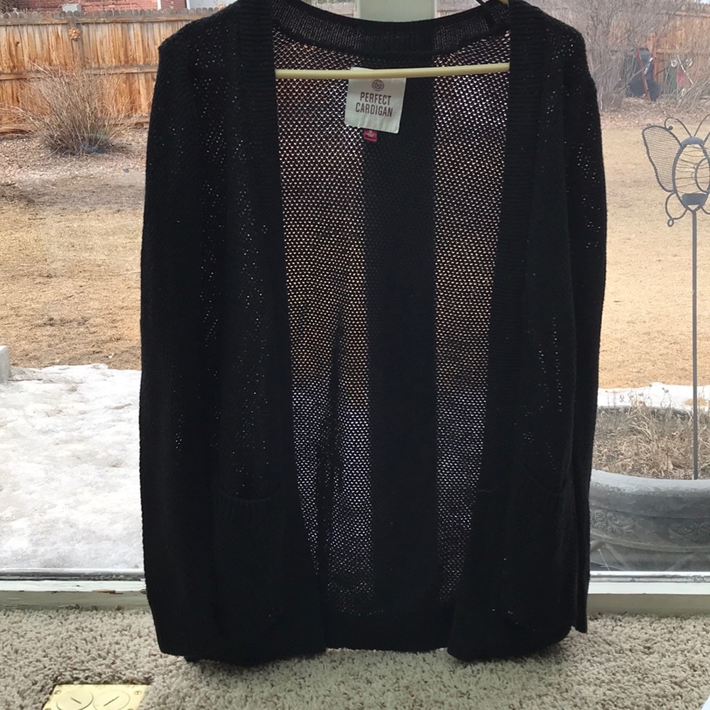 Light Black Cardigan